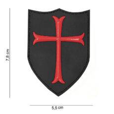 Patch_PVC_Crusader_rouge