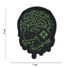 Patch_PVC_Targed_Eye_Skull_Green