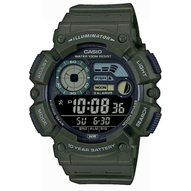CASIO-WS-1500H-3BV vert