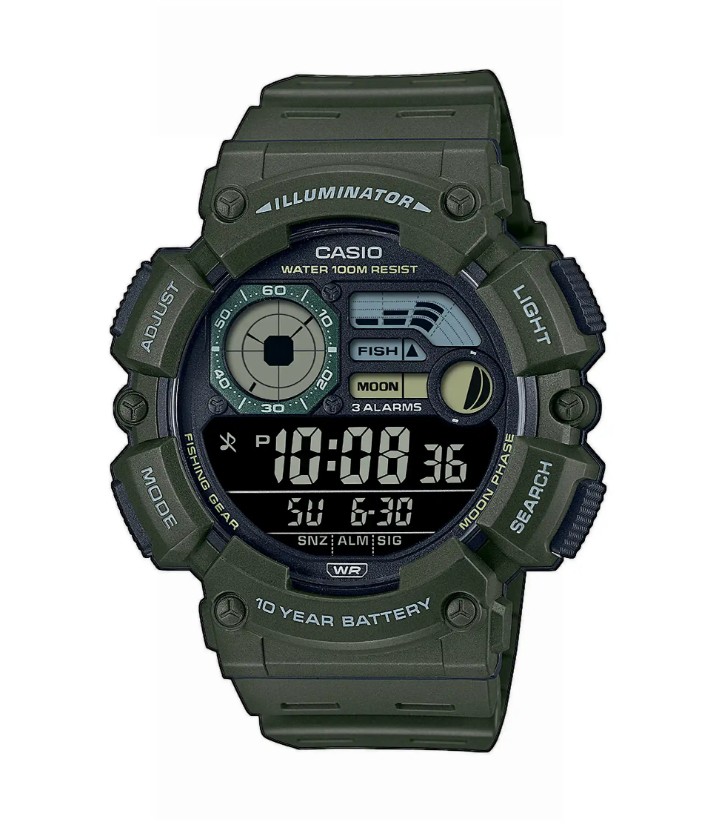 CASIO-WS-1500H-3BV vert
